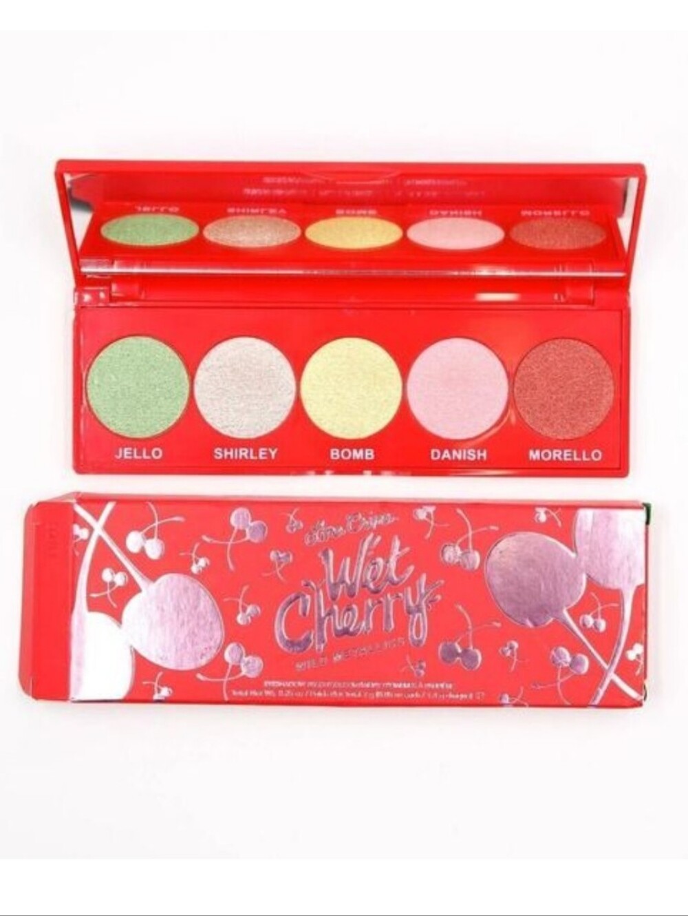 🧚‍♀️ Lime Crime Wild Metallics Wet Cherry Eyeshadow Palette NWT
